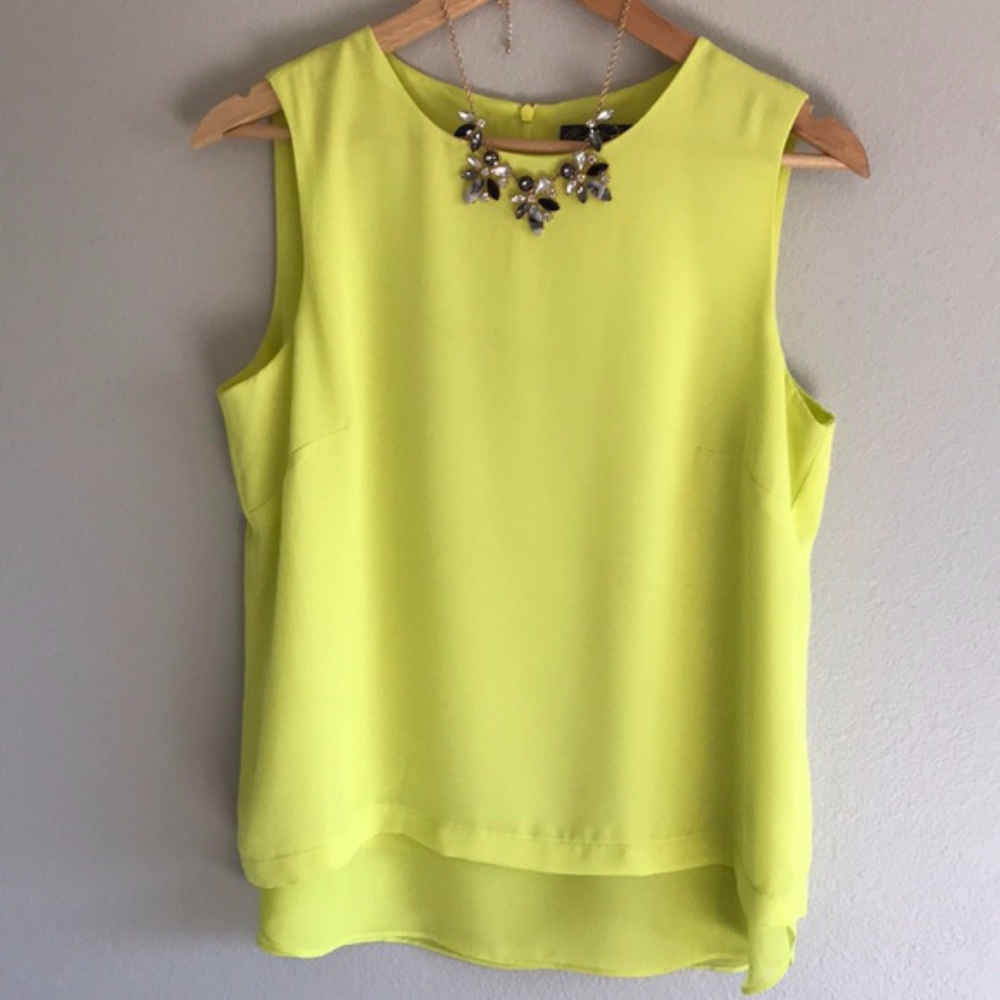 Rose & Olive Bright Green Cami